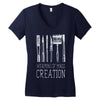 war paint Women's V-Neck T-Shirt