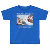 Michelangelo Creation of Adam Toddler T-shirt