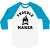 Trouble Maker 3/4 Sleeve Shirt