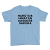 Naruto Hinata Sasuke Sakura T-Shirt Youth Tee