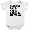 real hip hop heads Baby Bodysuit
