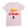 Alpha Omicson Pi Ladies Fitted T-Shirt