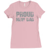 proud new dad Ladies Fitted T-Shirt