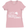 let's taco bout science march funny t sh Ladies Fitted T-Shirt