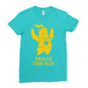 the dark sun Ladies Fitted T-Shirt