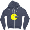 Mr Pacman Zipper Hoodie