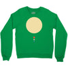 minimal solar system Crewneck Sweatshirt