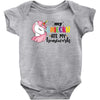 My Unicorn Ate My Homework Baby Bodysuit