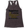 happiness is watching gilmore girls Racerback Tank