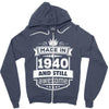Made In 1940 And Still Awesome Zipper Hoodie