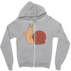 snail Zipper Hoodie