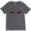 panda face V-Neck Tee
