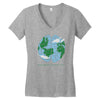 neurodiversity v4 Women's V-Neck T-Shirt