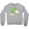 daddysaurus dinosaur dino Crewneck Sweatshirt
