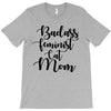badass feminist cat mom T-Shirt