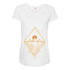 pyramids Maternity Scoop Neck T-shirt