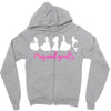 Squadgoals Princess Zipper Hoodie