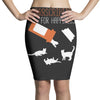 purrscription cats Pencil Skirts