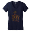 the evolution of groot Women's V-Neck T-Shirt