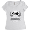 vintage quality without compromise 1977 aged to perfection Women's Triblend Scoop T-shirt