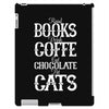 read books drink coffee eat chocolate pet cats iPad 3 and 4 Case