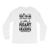 There's This Girl Who Kinda Stole My Heart Grandpa Long Sleeve Shirts