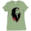 girl roses Ladies Fitted T-Shirt