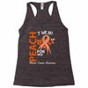wear peach for  my [you can write any name] Racerback Tank
