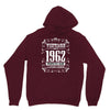 vintage made in 1962 perfectly aged a living legend Unisex Hoodie