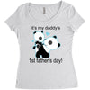 it's my daddy's Women's Triblend Scoop T-shirt