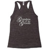 Grandma of the groom Racerback Tank