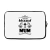 I Am One Blessed Mum Laptop sleeve