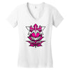 samurai pink ranger Women's V-Neck T-Shirt