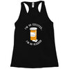i'm so excited Racerback Tank
