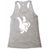 peace sign Racerback Tank