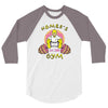 homer's gym 3/4 Sleeve Shirt