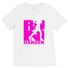 run harder gym workout V-Neck Tee