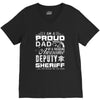 proud dad 3 V-Neck Tee
