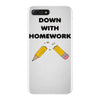 down with homework iPhone 7 Plus Case