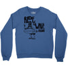 ride the wave california Crewneck Sweatshirt