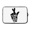 things will work out Laptop sleeve