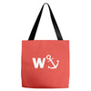 w anchor funny pub joke Tote Bags