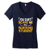 nursing student Women's V-Neck T-Shirt