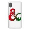 dungeons dragons logo iPhoneX Case