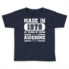 made in 1978 40 years of being awesome Toddler T-shirt