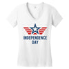 independence day Women's V-Neck T-Shirt