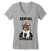 serial chiller Women's V-Neck T-Shirt