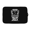 Never Underestimate Dog Rescuer Who Was Born July Laptop sleeve