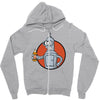vault bot Zipper Hoodie