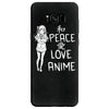peace love anime Samsung Galaxy S8